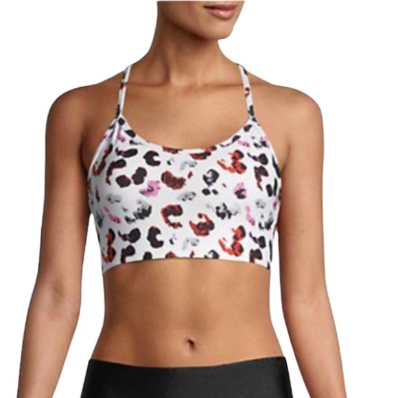 🏃🏽♀️Ivory Racerback Activewear Set Multicolor Animal Print SAGE COLLECTIVE - Picture 2 of 16
